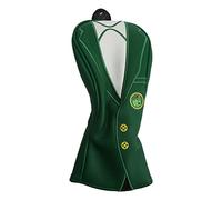 aqxreight Covers PU Leather Elastic Neckline Soft Thick Lining Sunscreen CoversUT The Quality Leather CoversGolf CoversDriver HeadcoverHybrid CoversGolf Covers DriverWaterproof Wood (No. 5 wood pole
