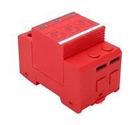 aqxreight DC PV Protector Fireproof Orange Protective Device for Distribution Box 1000V 2P Quick Response High DC PV ProtectorSurge Protective DeviceHouse ProtectorVoltage Arrester (3P)