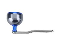aqxreight DEUKIO 1Pc Metal Handle Part Accessory for Abu Round Baitcast Fishing Reel to from Customize Reel to You You or Red is Option (Gun Blue)