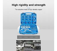 aqxreight DieselFlow Meter Test Adaptor Set DieselFlow Meter Test Kit Common Rail Adaptor Oil Detection Tools Made High Copper Ada Oil Detection ToolsDieselFlow TestDieselFlow