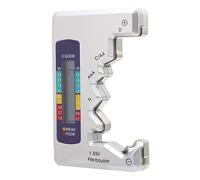 aqxreight Digital Battery Tester Capacity Checker Accurate Measurement for C/D/9V/AA/AAA and Lithium Batteries Easy to Read Display and Design for Use