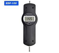 aqxreight Digital Force Push Pull Meter with 5 Side Heads Dynamometer Measuring Instruments SDF Economic Force Model EDF-100 Clear Flipping Screen High Simple Large Reading