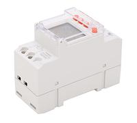 aqxreight Digital Timer Switch Timekeeping Programmable Liquid Crystal Display TM929BK 85?265V 30A Time Equipped Timekeeping 24 Timing Switch 2 Error Within a Timer Tiny Accurate Digital