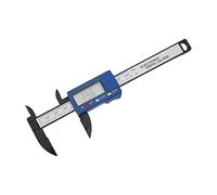 aqxreight Digital Vernier Caliper - Measuring Tool with LCD Display for 0-100mm Readings, Easy Unit Conversion, Lightweight Design for Workshops and Projects