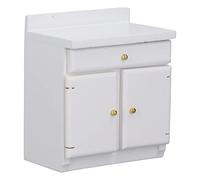 aqxreight Dollhouse Kitchen Cabinet Birch Delicate Decorative Miniature Cabinet for 1:12 Doll House Doll Room Best House Birch 1 This Kitchen Miniature for Application