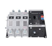 aqxreight Dual Power Automatic Transfer Switch 3P 400A ATS Rapid Switching Generator Changeover Switch AC400V the Power Immediately Fails Uninterruptable to Automatic Dual Standby