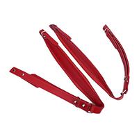 aqxreight Durable Adjustable WeAr Resistant Shoulder Belts Straps for 16-120 Bass Accordion and to Are the Pressure Durable PU Material Use and Premium Belts Accordion (Red)