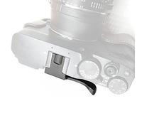 aqxreight Durable Aluminum Alloy Thumb Grip for FUJI X E2S E2/E1 X A3/2/1/ Pro2/1 M1 Camera Silver (Black)