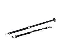 aqxreight [Easy to Carry] The Dog Le Is Ha Dog Le Black Thic Bike Attachment Traction Belt with Hex Wre for Training Running Exercising It Experience Convenience Maximum Sm