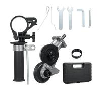 aqxreight Electric Drill Plate Cutter Attachment - Metal Nibbler Tool for Cutting Iron, Steel, Copper & Aluminum Sheets - Drill Shear Accessory for Fast,