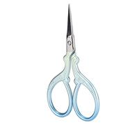 aqxreight Embroidery Scissors Stainless Steel Sewing Crafting Scissors for NeedleworkGradient Green Handmade and Technology and in Quality of High Easy Small Made Use Sewing (Gradient Green)