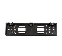 aqxreight European License Plate Frame Backup Camera 8 LED Rear View Camera with Reversing Radar System Parking Sensor Color Has Image Improved Performance Chip the Reliable
