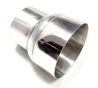 aqxreight Exhaust Tail Pipe Adapter Exhaust Pipe Adapter Tailpipe Reducer 51mm ID to 101mm OD Stainless Steel Tapered Connector Resistant Fit with Tight Inlet for Cars SUVs (80-102-102)