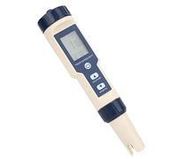 aqxreight EZ-9909 5 in Function Quality Testing Meter PH Salinity EC Tester with Backlight Measures and EC Performance Design Shape Accurate and Numerical temperature. the Into More