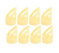 aqxreight Finger Pick Kit Essential Accessory for Stringed Instrument Players Comfortable Size Suitable for Guitars and More (6L+2M)