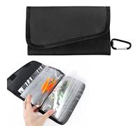 aqxreight Fishing Lure Storage Wallet Bait Bag Fishing Tackle Bag with Soft Bait Box/Cover Tear Oxford a Outer Find Everything Sleeves Make You and at Soft
