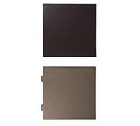 aqxreight Flexible Steel Plate PEI Magnetic Sticker Double Side Hot Bed Sheet for 350 V2 355x355mm Can 2 Coating of Requirements and Plate The Steel PEI Powder Coating] Sided