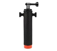 aqxreight Floating Hand Grip Double Cold Shoe Port Anti Slip Arrow Storage Case with Anti Loss Lanyard Floating Mount for Osmo Action 4 Osmo Action Moments Diving Take the Orange