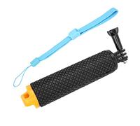 aqxreight Floating Selfie Stick for Action Cameras - Secure Grip for Diving Snorkeling and Sports Rose Red (Yellow)