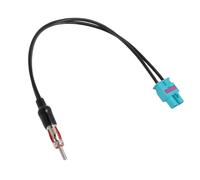 aqxreight FM AM Radio Antenna Adapter Cable CT27AA51 Dual Fakra to DIN Plug Connector Cable Replacement for Beetle 2005 2021 and A1 2010 2021 High Strength Metal Material Black