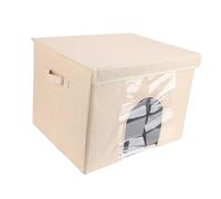 aqxreight Foldable Cat House for Indoor Use Portable Cooling Shelter with Ice Pack Compartment Lightweight Pet Cave for Home and Travel Grey Cozy Retreat (Khaki)