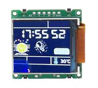 aqxreight For C3 Desktop Trinket Support WiFi 1.44inch LCD Display Mini TV Desktop Trinket Portable Pendant 1 44 LCD and For of Portable a Display Featuring Showcases the