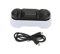 aqxreight For Controller Charging Station Controller Charging Dock For with LED Indicator White Same Time Charge -F For StationFor DockCharging (White)