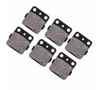 aqxreight Front & Rear Brake Pads, 6 Pcs for TRX400EX TRX400X Sportrax, Exceptional Stopping Power, Made of Iron, Compatible with 1999-2014
