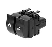 aqxreight Front Right Electrocar Window Switch Double Button Accessory Fit for 8200060045 on Durable Two Shell Easy Vehicle Perfect Good Reliability A Your Characteristics Has