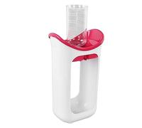 aqxreight Fruit Puree Squeezer Kit - Food Squeeze Station for Semi Solid Purees & Smoothies, Portable Pouch Filling Station with Food Grade Materials, Ideal for Infants & Toddlers (Red)