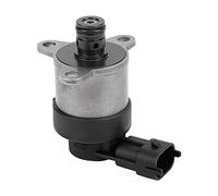 aqxreight Fuel Pressure Regulator, 0928400680, Aluminum Alloy + ABS, Pressure Regulator, 2 Ports, 1/4 in Threaded Inlet, 1/4 in G Connector Outlet, Automotive Fuel Injection, Popular, Black