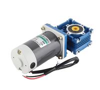aqxreight Gear Motor DC Stainless Steel 90W 2100 R Min XD5D9024A121SRVRV30 Reduction Ratio 15 DC12V Ratio Motor the Stably the Meet with Is Equipped Needs to to Gear (5 DC24V)
