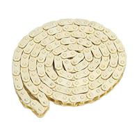 aqxreight Golden Drive Chain for Cooled Moto Bikes and 0.31in