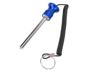 aqxreight Gym Weight Pin, Universal Selector Lock Pin with Lanyard for Secure Weight Stacking, Gym Accessory for Workout Equipment, Fitness Training Stability, Anti Loss Design