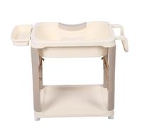 aqxreight Hair Wash Basin Lying Down Reusable Ergonomic Shampoo Tray with Wheels for Home Use Brown Making It Everyone H Shampoo BasinHair Wash BasinHair Washing SinkHair Washing (Brown)