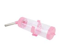 aqxreight Hamster Bottle 250ML No Drip Proof Drinking Dispenser for Small Animals, Stainless Steel Inlet, Hanging & Mountable, Safe PP Material for Hamsters Rabbits (125ML)