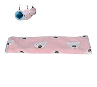 aqxreight Hamster Tunnel Cotton Small Pet Plush Soft Hanging Channel HouseL Using Shape Pets Bag Not and Material Soft Plush Resting Safe and for Small Tunnel (L)