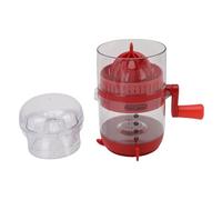 aqxreight Hand Juicer for Citrus Fruits Manual Lemon and Orange Squeezer with Stainless Steel Press Compact Kitchen Tool for At Home or Travel Multi-Fruit Juicer for Oranges, Lemons, and (Red)