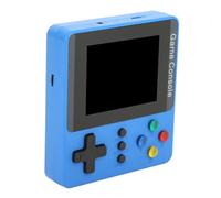 aqxreight Handheld Game Console 3.0 Inch Color Screen Mini Game Console Support TV Connection Blue Single Player Delay to Response Convenient Use Clear Light Inch Soft Function Screen 3