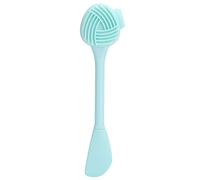 aqxreight Handheld Silicone Face Brush DIY Mixing Stick Makeup Cleansing Brush to and It Facial Dee Face BrushSilicone BrushHandheld BrushSilicone BrushFace (Full Green Double-Headed Knife)