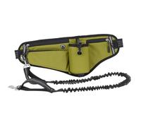 aqxreight Hands Dog Walking Belt Waist Leash with Reflective Design, Shock-Absorbing Bungee, and Large Capacity for Hiking, Jogging, and Daily Walks Secure and Convenient Dog Leash Waist (Green)