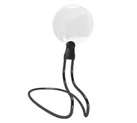 aqxreight Hands Free Magnifying Glass 6in View Area Detachable Neck Wear Magnifier for Reading Sewing 5X 10X Hands Using Free It Be Magnifying Goose The Flexible Allows This DESIGN to