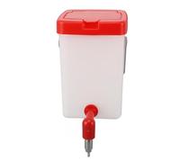 aqxreight Hanging Chicken Nipple Drinker Automatic Waterer Proof Large Capacity for Poultry with Sturdy ABS Stainless Steel Design (600ml)