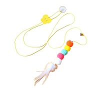aqxreight Hanging Door Cat Feather Toy Self Play Retractable Hanging Interactive Cat Feather Toy Teasing Toys for Kitten Indoor Design Captivate The 's While The Active Your