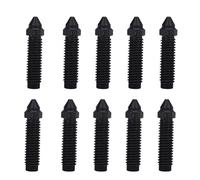aqxreight Hardened Steel Nozzles 0.6mm 3D Printer Extruder Hotend 10pcs Set Replacement Accessories