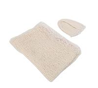 aqxreight Hat Wrap Set Photography Prop Infant Newborn Photography Props Set for 01 Month Old Baby and It Unforgettable and Memory Record Growth Your Baby's Baby Media (hat + wrap)