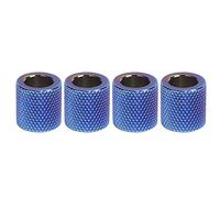aqxreight Headrest Collar, 4PCS Car Headrest Collar Ring Decoration Aluminium Alloy for Car SUV Truck(Toasted blue)