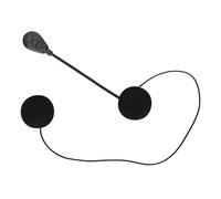 aqxreight Helmet Headset Motorcycle Helmet Headset Auto Answer Call Volume Control Stand for Which to Hours Built Motorcycle 180mAh a The Battery