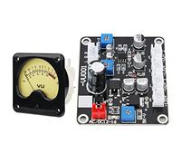 aqxreight High-Accuracy VU Meter DB Sound Tester with Driver Board for Monitoring | Compact Backlit Display for, Home & Car Systems | ABS & PCB Construction