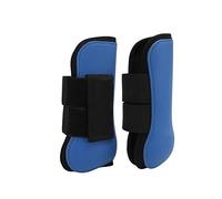aqxreight Horse Legs Guard Elastic Cushioning Inner Pad Horse Front Boots for Jumping Training RidingBlue Front Legs L Release Protect Slip Easily Elastic Is PU Shell Pad The The (blue XL)